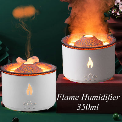 Volcano Flame Essential Oil Diffuser with Remote