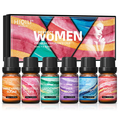 6-Piece Aroma Oil Set for Diffusers