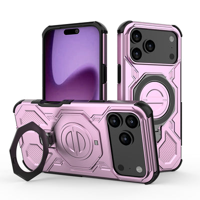 Rugged Magnetic Kickstand Case for iPhone 17 Pro